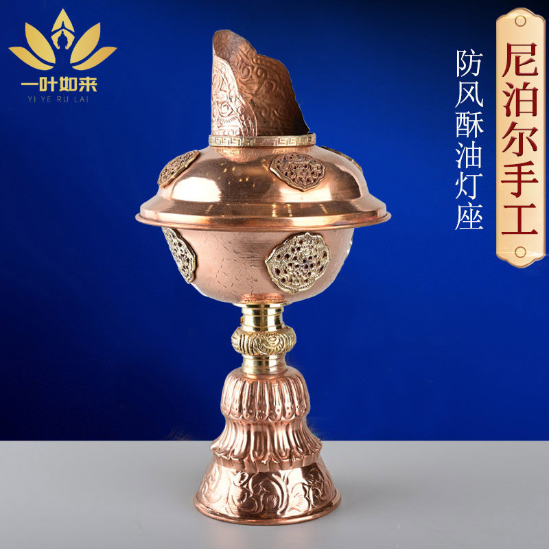 纯铜供奉藏式佛堂手工