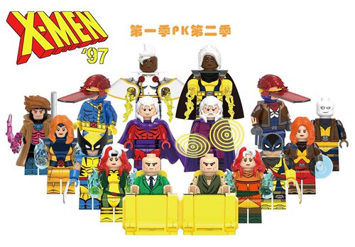 GO积木塑料5拼装人仔玩具模型MOC