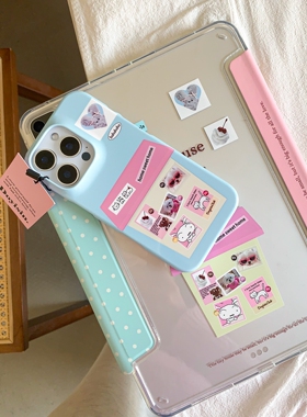 独与行原创立体小房子韩国进口插卡菲林壳适用于苹果16手机壳iphone17小众苹果17pro小众16promax光面ins