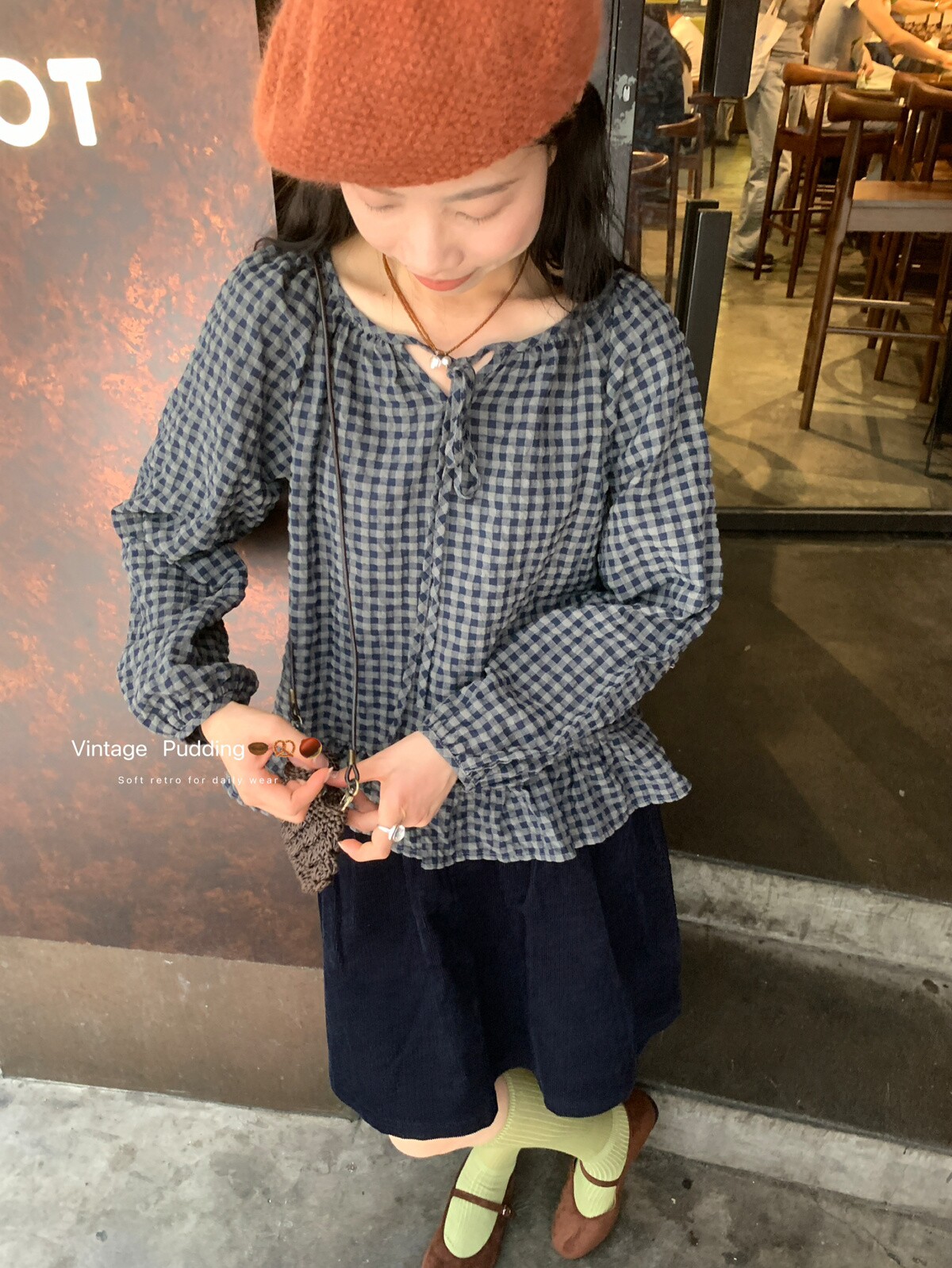 古早味的秋天氛围感小衫遮肉无敌衬衫