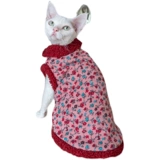 Жилета для одежды для кошачья одежда безволоса