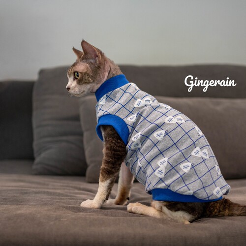 GINGERAIN猫咪纯棉背心