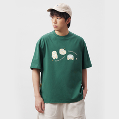 UHUZZ 25SS椅子与纽扣短袖休闲男女情侣宽松索罗娜防晒凉感T恤夏