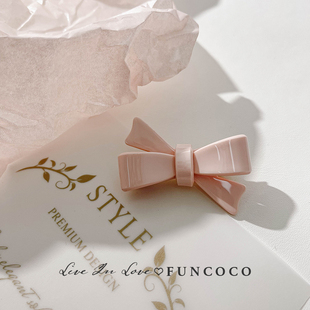 甜美风小金标醋酸精致日韩发夹女侧边夹鸭嘴夹发卡子刘海夹子头饰