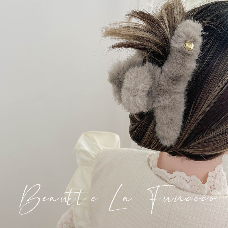 网红发量多毛毛抓夹超大号优雅高级感精致发夹后脑勺鲨鱼夹女,饰品/流行首饰/时尚饰品新,发饰,淘宝优惠券,粉丝福利购,淘宝优惠卷