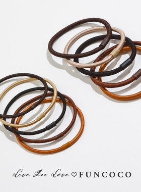 韩国皮筋发绳扎头发饰头饰淑女小清新森女系头花饰品百搭网红同款