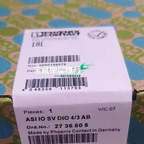 议价2736505控制器，ASI IO SV DIO 4可维修
