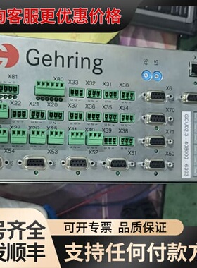 议价Gehring GCU02.3-408000-6393控制器可维修