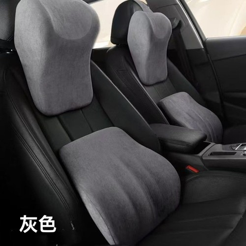 汽车头枕腰靠记忆棉护颈枕U型枕车用颈枕枕头新能源运动座椅车载