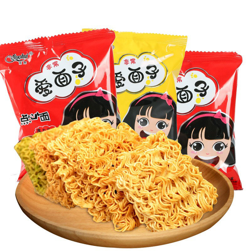 京辉非常爱面子点心面 干脆面一包约30g 童年怀旧零食小吃方便面