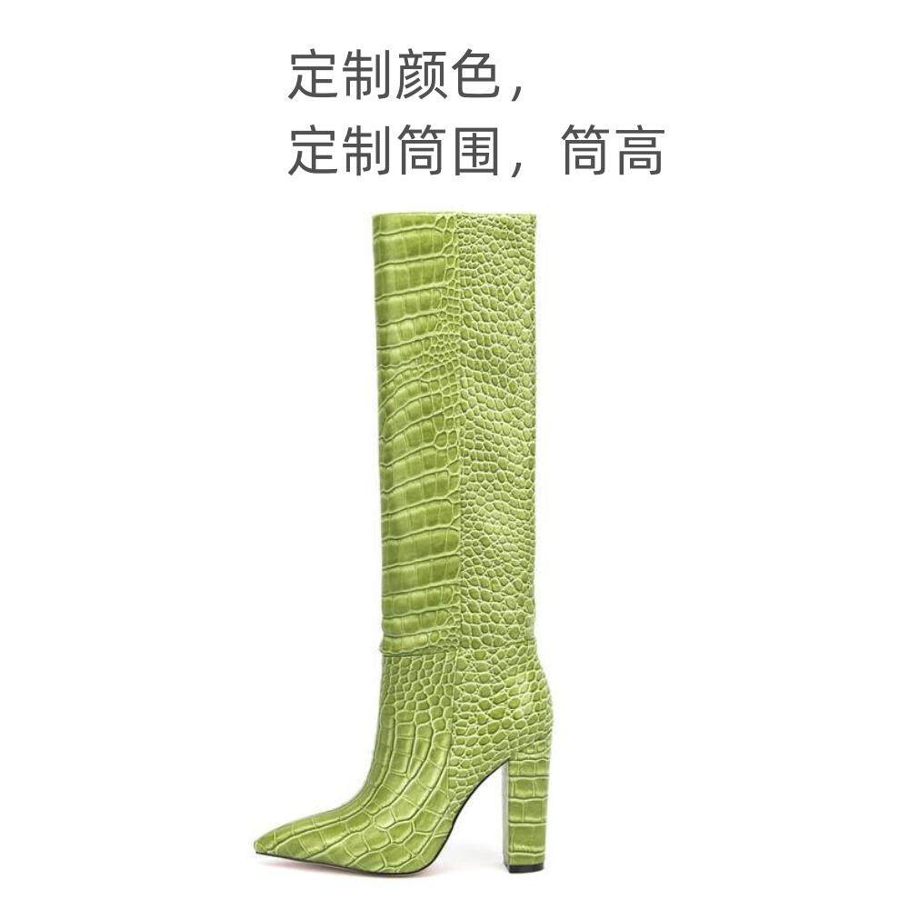 跨境亚马逊速卖通走秀时装及膝靴
