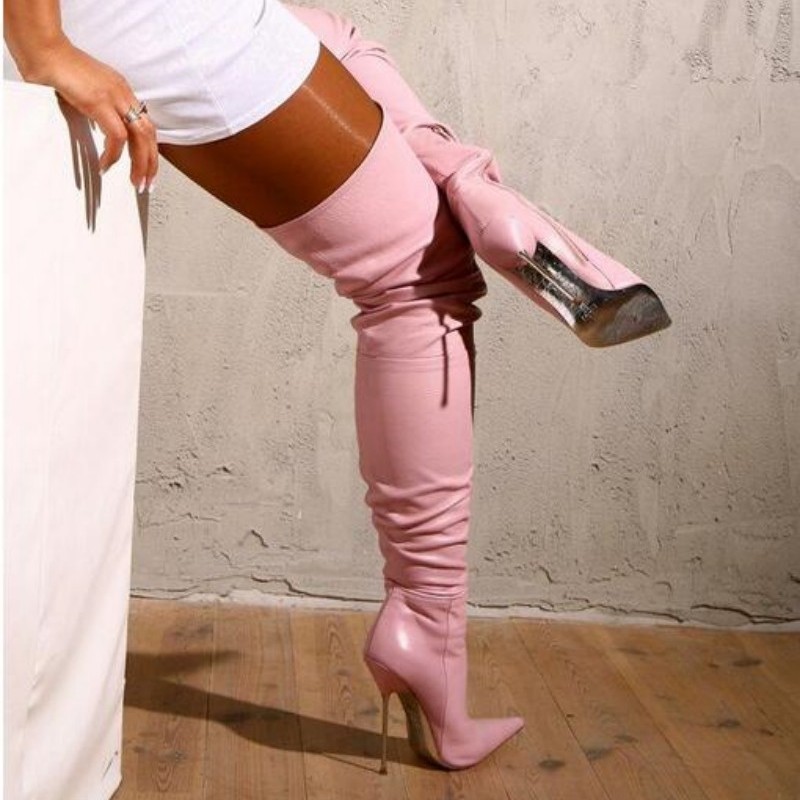 wish速卖通亚马逊夜店酒吧大腿靴