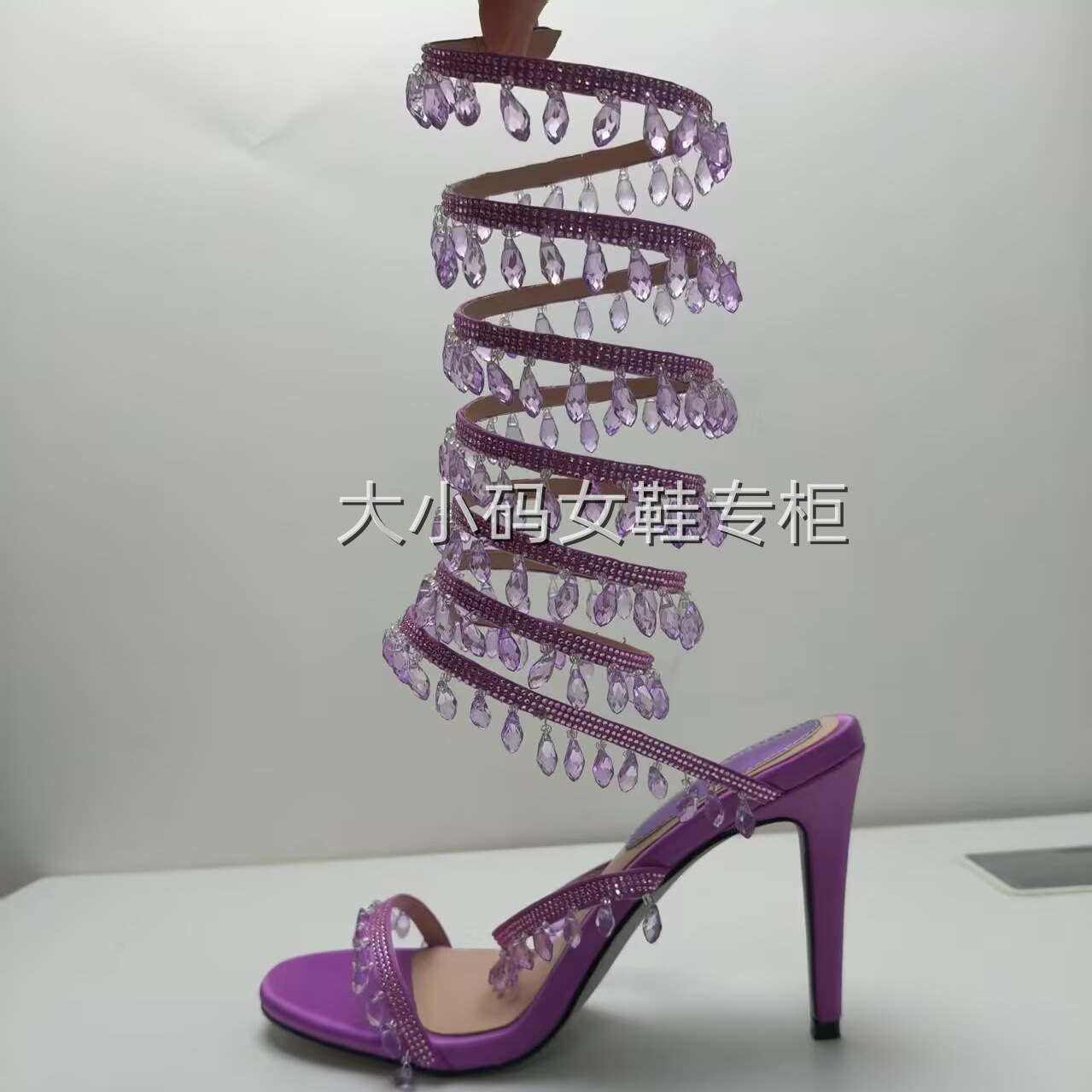 流苏演出走秀时装鞋小红书婚鞋