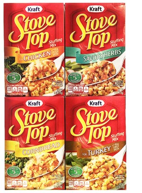 170g烤鸡填料火鸡填充料KRAFT STOVE TOP STUFFING MIX TURKEY