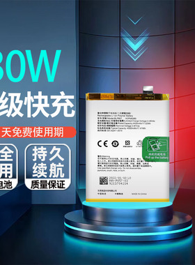 适用于OPPO真我Realme Q3 q3i手机电池Q3pro狂欢版电板BLP857/841