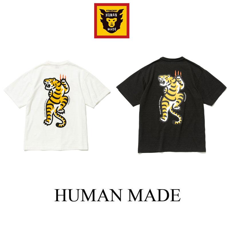 HumanMadeSS23新款老虎短袖T恤