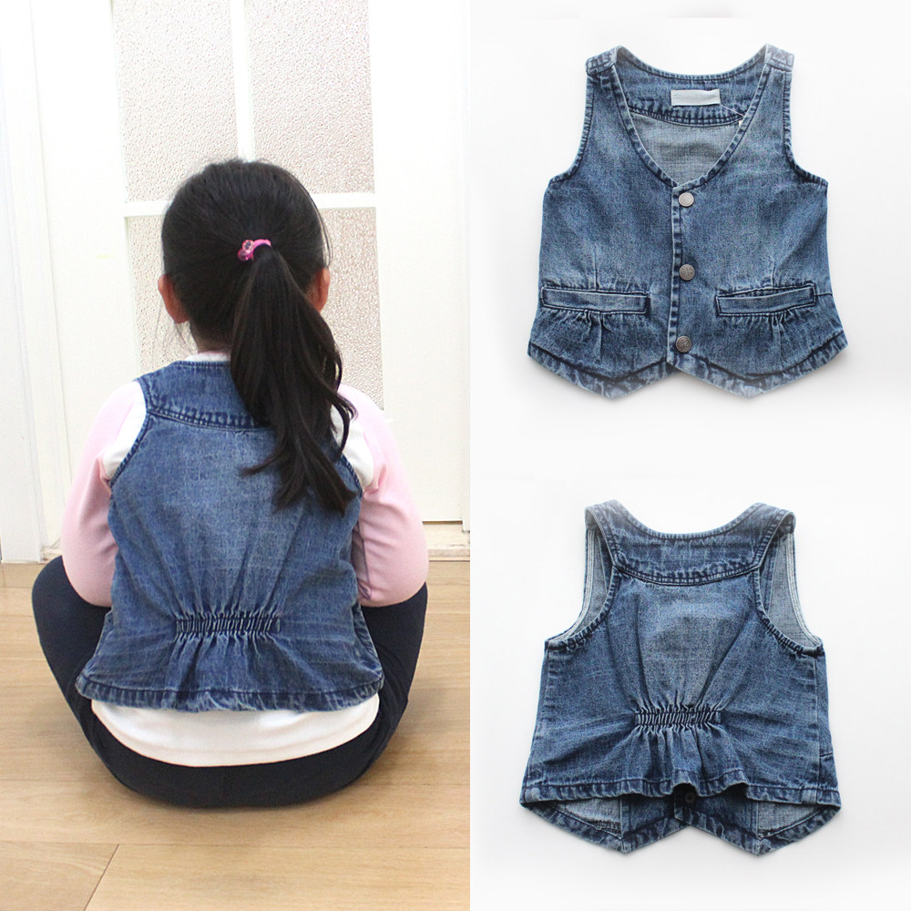 Gilet fille en toile - Ref 2070697 Image 1