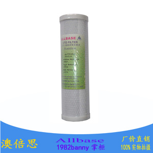 澳倍思10寸烧结碳滤芯CTO滤芯 净水器纯水机滤芯原厂正品特价促销