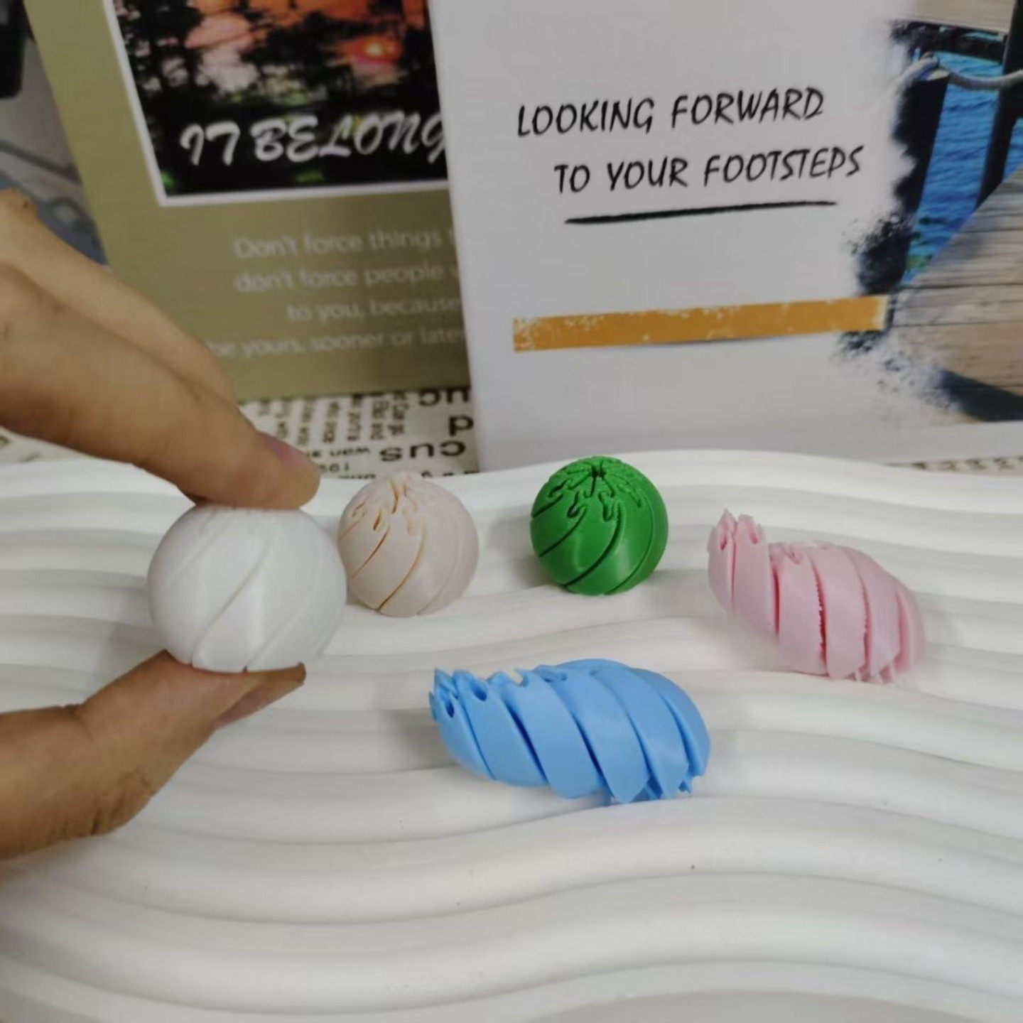 3d打印史莱姆迷你旋转球解压变形有趣儿童玩具网红摆摊摆摊神器