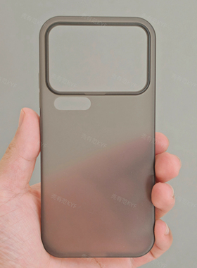 不沾指纹适用苹果17小米17pro手机壳max高级感15s半透明14ultra黑色13红米k80不易发黄k70简约turbo4超薄肤感