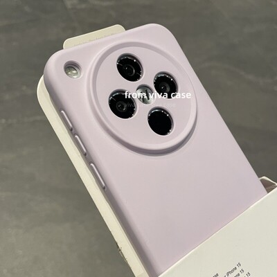 全包镜头磁吸充电液态硅胶适用oppoFindx8pro手机壳软糯Q弹橡皮擦感findx8sUltra粉紫色女精孔防滑耐脏