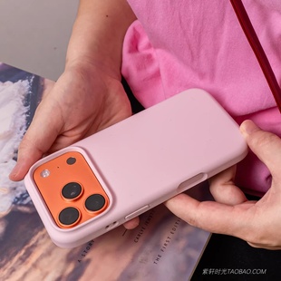 奶油粉色液态硅胶适用Realme真我GT8pro手机壳GT8简约GTneo7纯色GT7pro加厚GTNeo6防摔gt5软糯neo5全包保护套