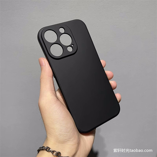 简约小众黑色磨砂适用畅享60/70pro华为nova11手机壳12活力版10/9se镜头全包7软8硅胶6se高级感5纯色薄款散热