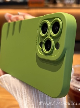 小众高级感绿色适用一加13T手机壳13/12新款1+Ace5亲肤感1+Ace3pro磨砂Ace2硅胶软壳10pro全包9R防摔8T保护套