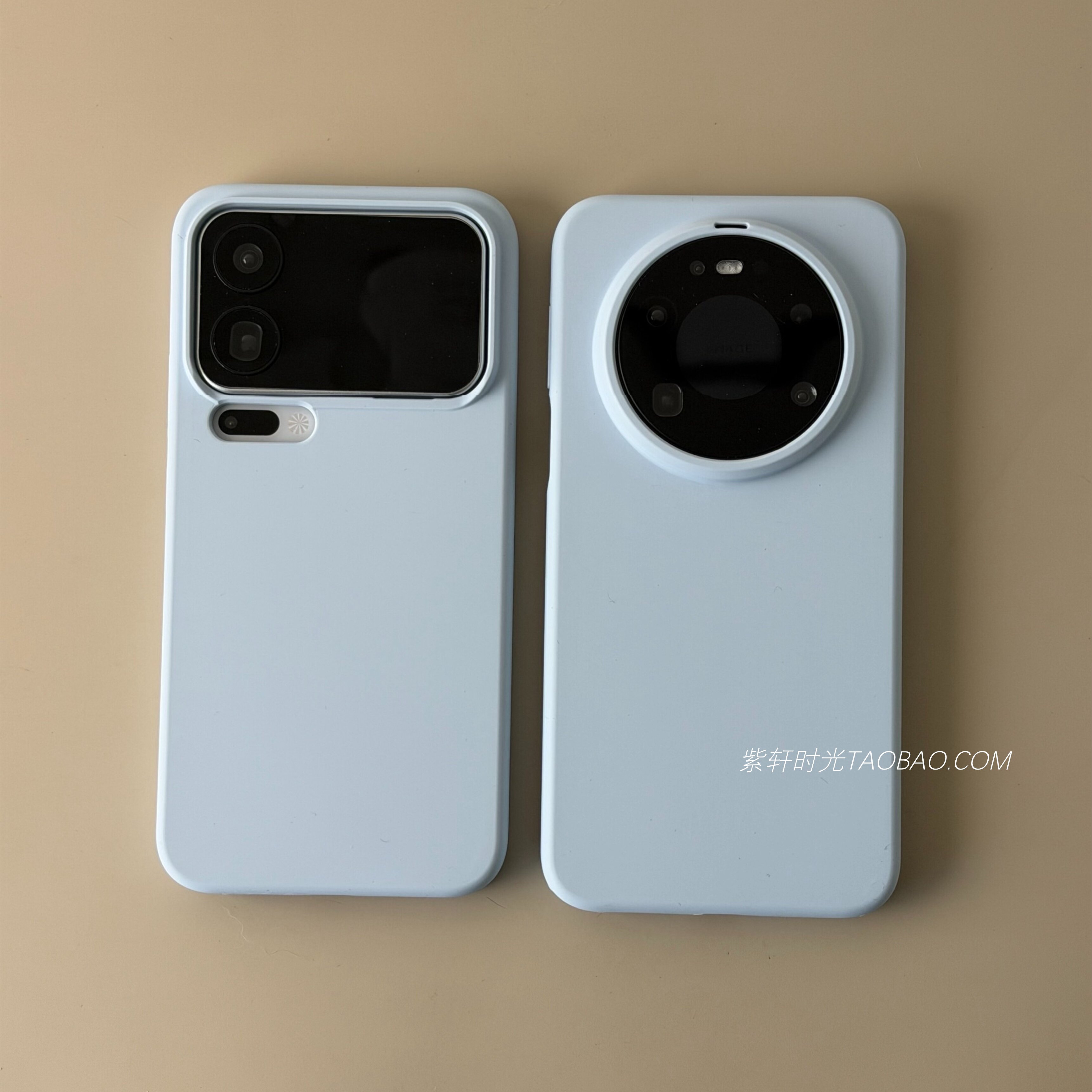 无植绒超薄散热液态硅胶适用华为mate80promax手机壳mate70air小米17promax奶蓝色mate70pro全包防摔不会发黄