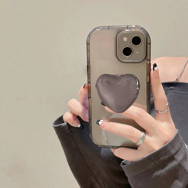 爱心支架适用苹果13/14手机壳