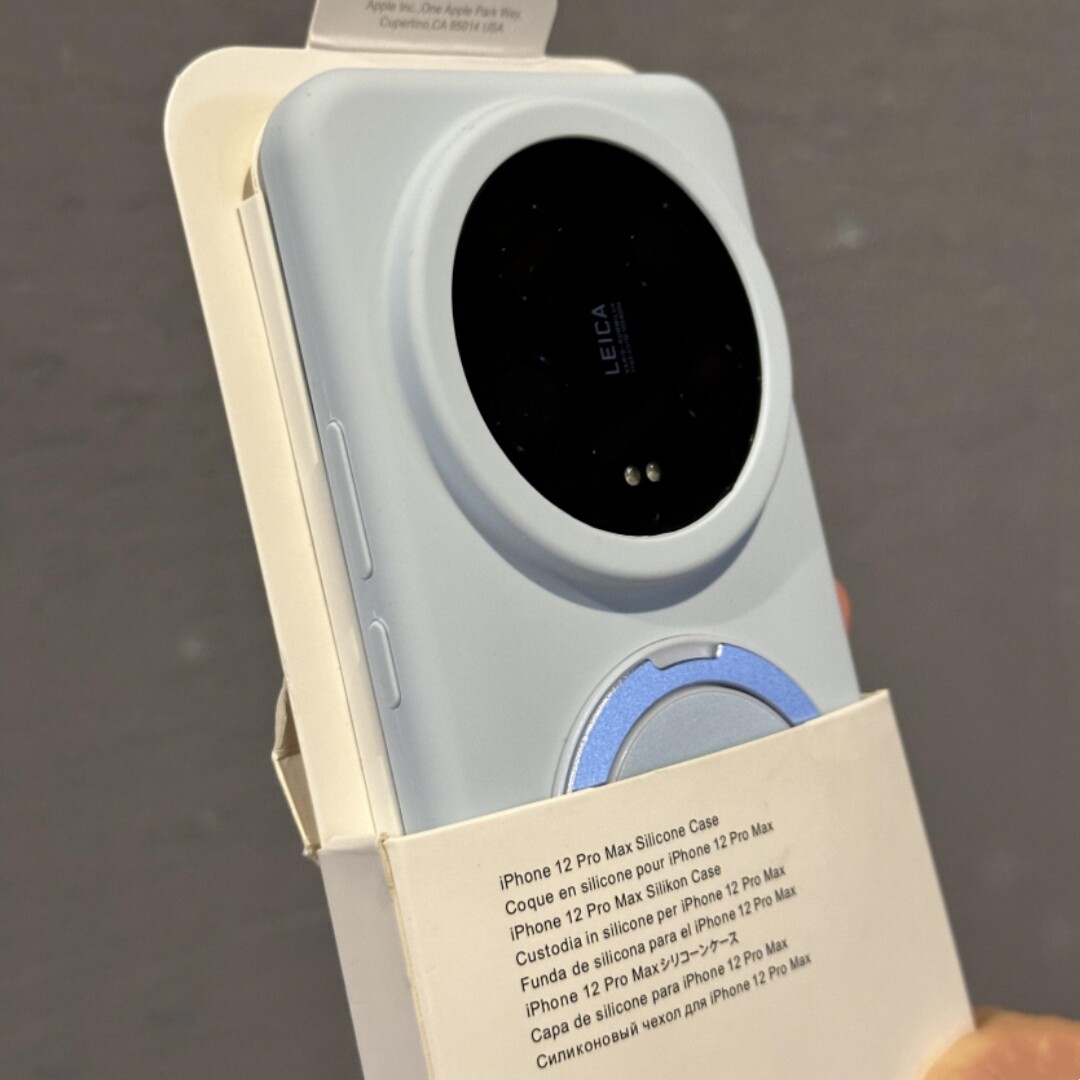 高级奶油蓝适用华为mate50/40pro手机壳mate60pro+液态硅胶防指纹pura70pro+磁吸旋转支架婴儿蓝耐脏亲肤软糯