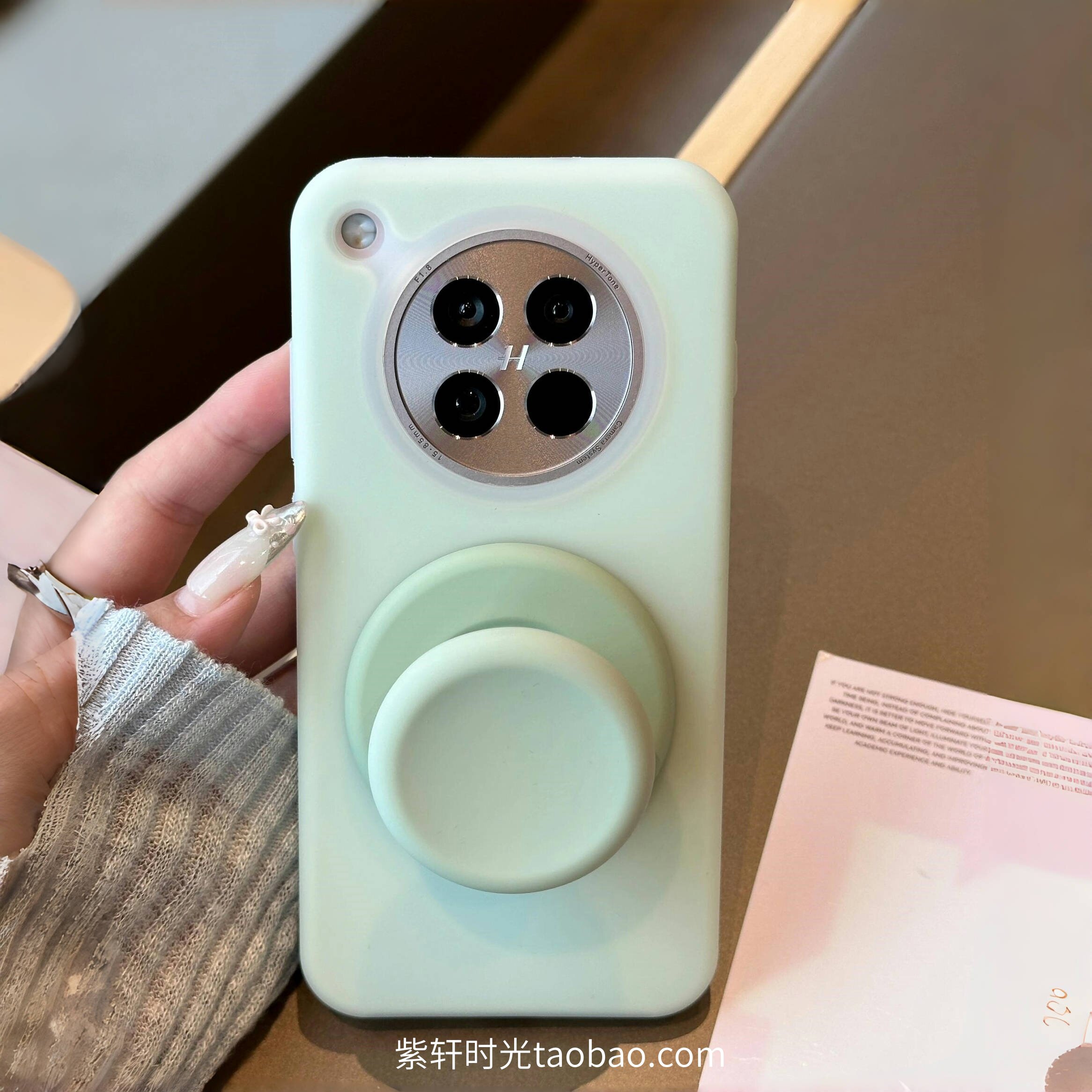 奶油马卡龙撞色果冻液态硅胶适用vivoiQOO13/12磁吸手机壳x200s淡青色x100高级感Neo10气囊支架Z10Turbo女Z9