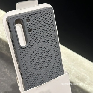 透气散热网格适用努比亚红魔10pro磁吸手机壳10Spro+钛灰色10pro+游戏Magsafe无线充电全包防摔防指纹