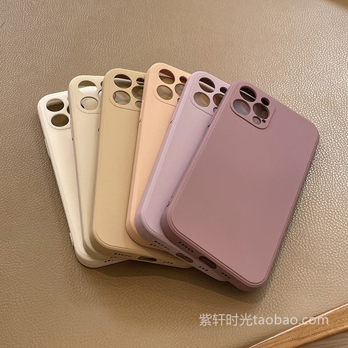 适用三星A53手机壳硅胶奶茶色