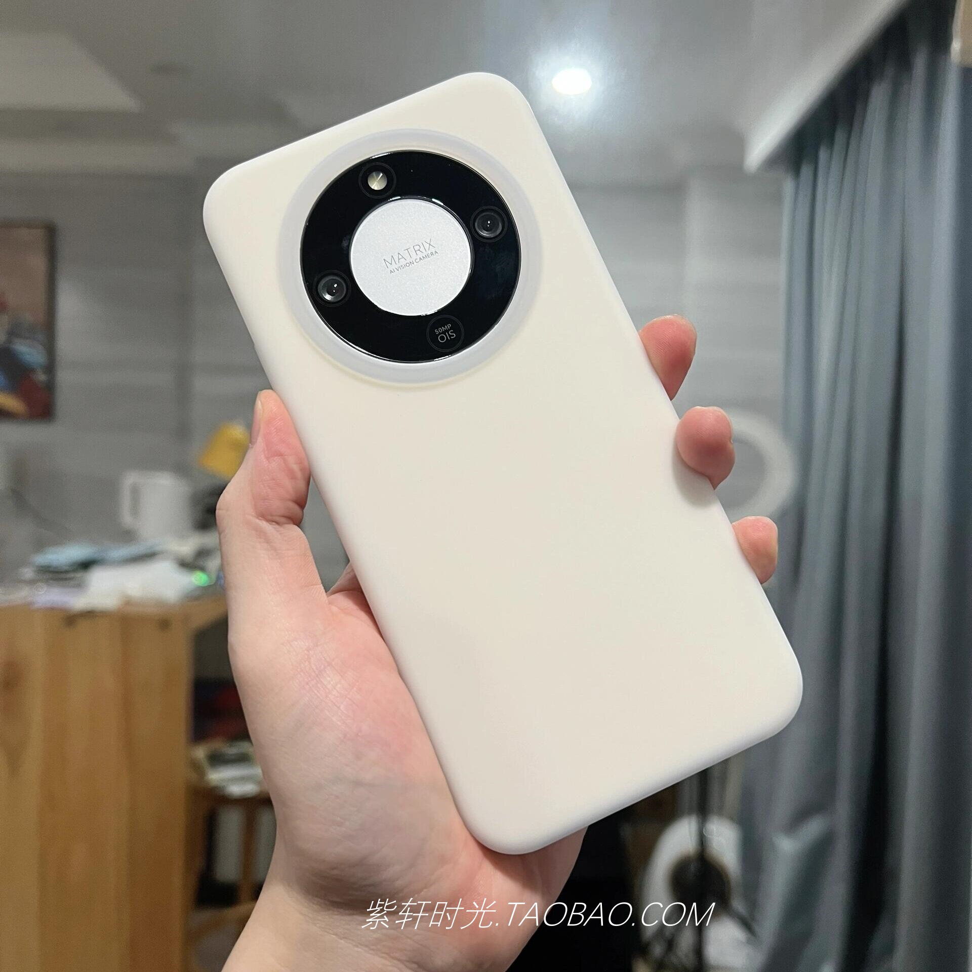 橡皮擦感防滑液态硅胶适用荣耀X70手机壳Magic7/6pro奶白色X50/X60高级感400全包防摔300/200肤感软糯果冻感