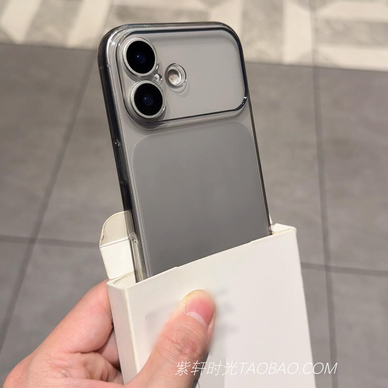 超轻超薄秒变大视窗软壳适用iPhone16pro苹果17promax手机壳air高级灰色16promax透黑15全包镜头14防摔13/12