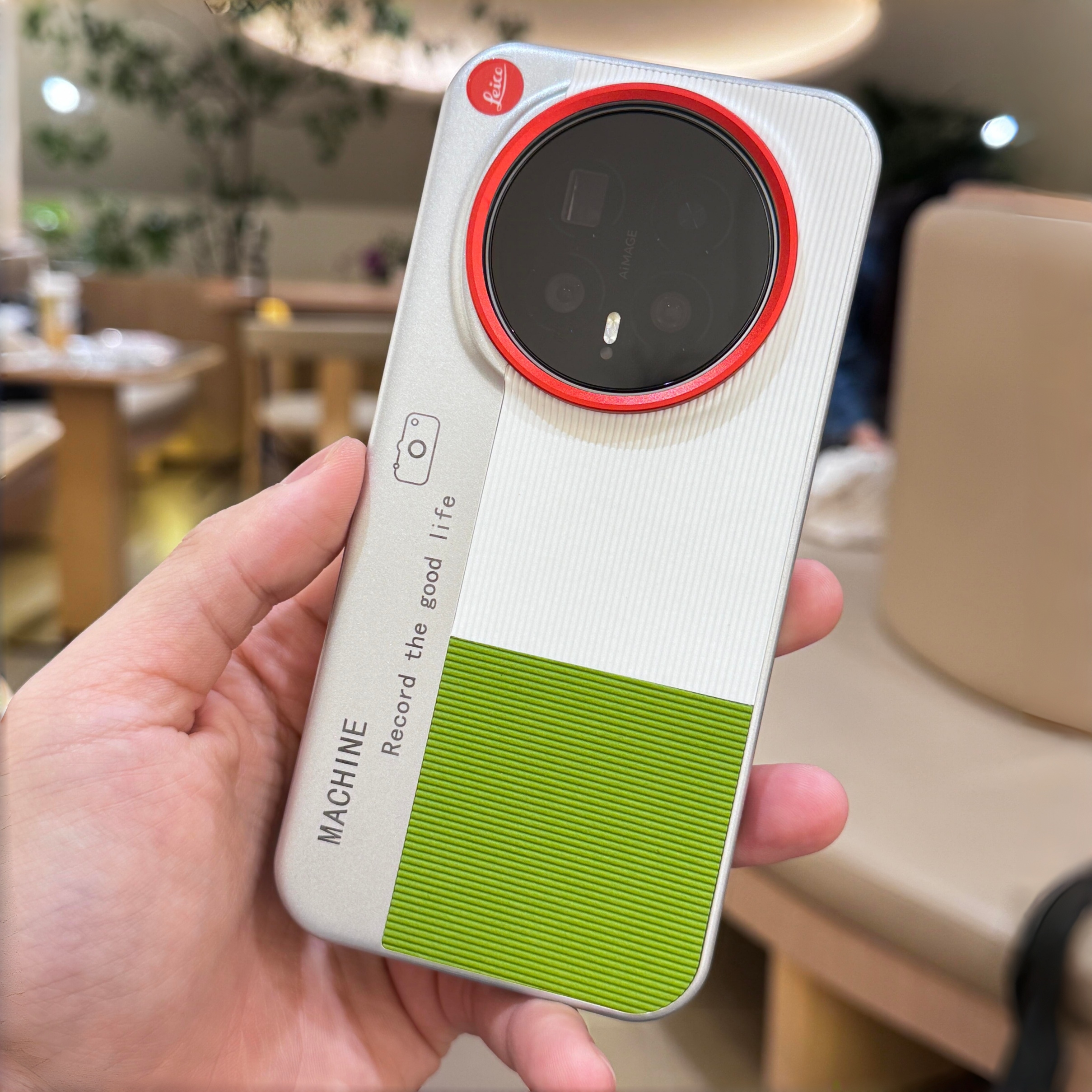 秒变相机壳适用荣耀Magic8pro手机壳魔术magic8电镀竖纹vivoX300绿色白色X300pro拼接时尚高档创意PC硬壳防滑