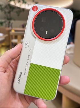 秒变相机壳适用荣耀Magic8pro手机壳魔术magic8电镀竖纹vivoX300绿色白色X300pro拼接时尚高档创意PC硬壳防滑