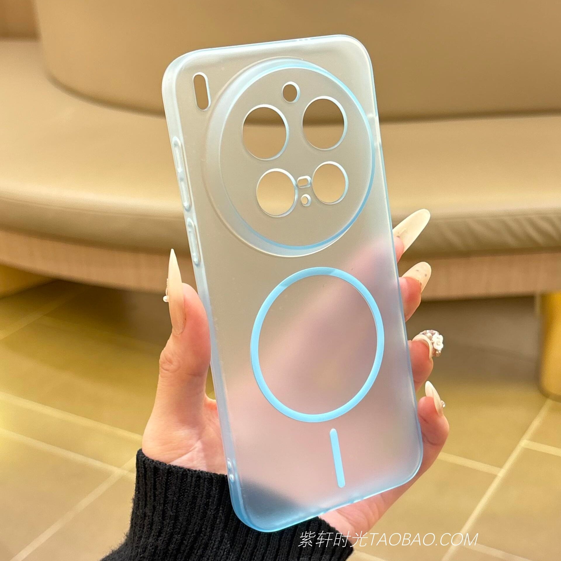 冰雾蓝细环磁吸软壳适用vivoiQOO15手机壳Neo11镜头加高Z9Turbo+全包Z10Turbo防摔13/12无线充电Neo10/9pro女,3C数码配件,手机保护套/壳,淘宝优惠券,粉丝福利购,淘宝优惠卷