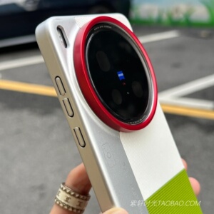 丹红金属镜头加高秒变相机适用vivoX300手机壳X300pro高级感X200Ultra浅绿色x200pro撞色mini拼接X200s竖条纹
