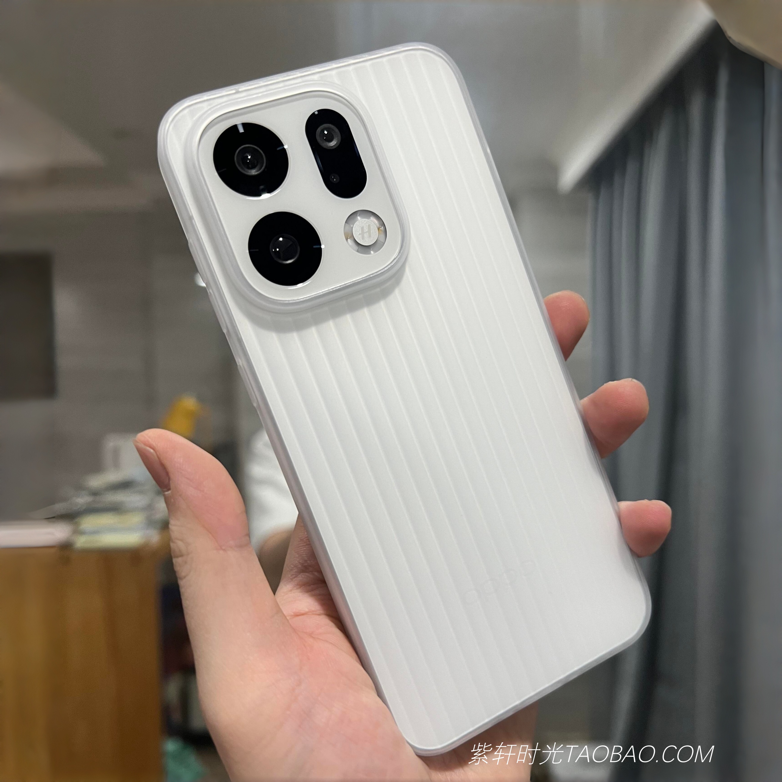 超薄PP瓦楞纹适用oppoFindx9手机壳Findx9pro雾面X8Ultra裸机感X7不会发黄Reno14pro一加15/13T防指纹Ace6男