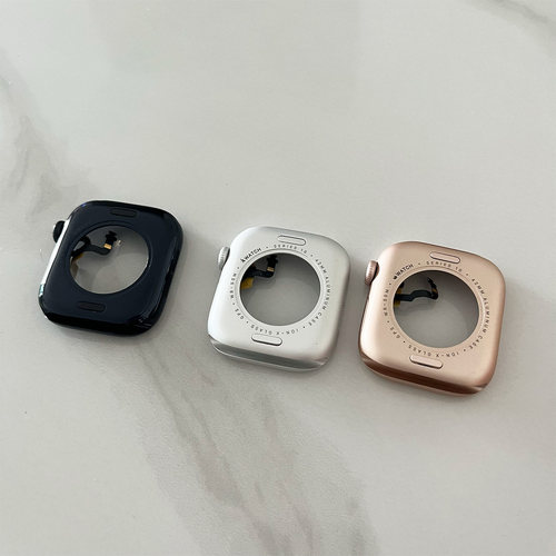 适用苹果手表iwatch S10代中框铝壳表冠开机按键转轴排线维修更换
