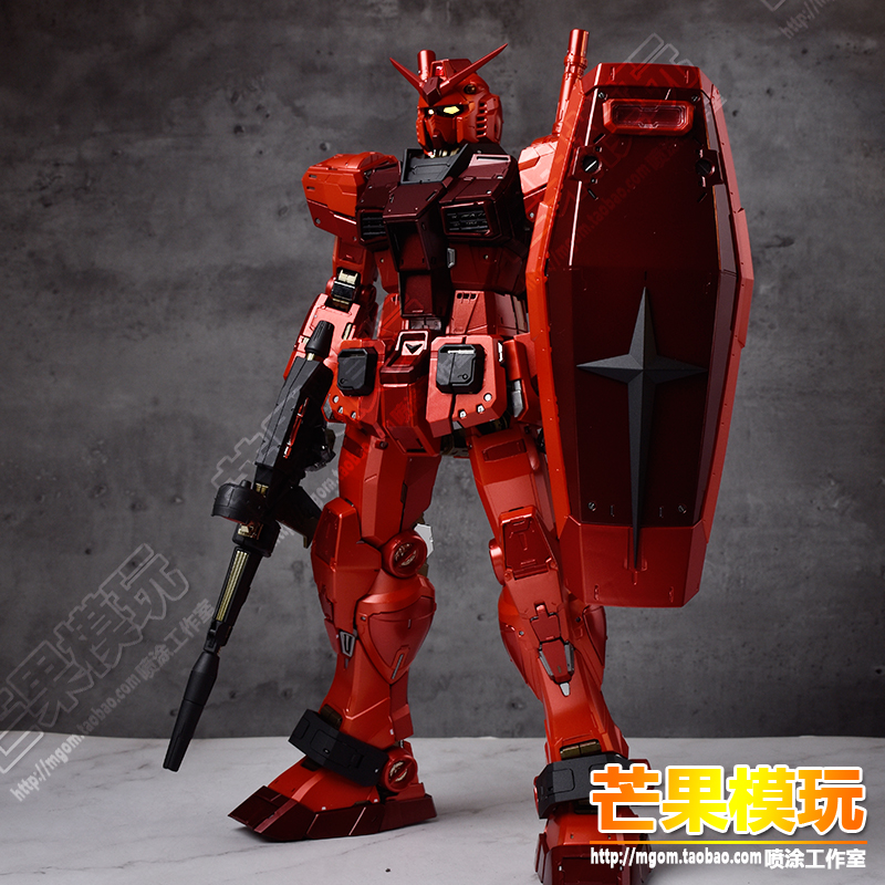 大班拼装模型PGU板喷改色预涂装