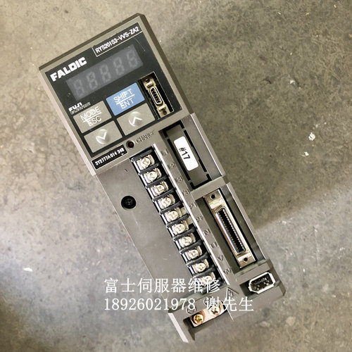 RYS201S3-VVS-ZA2 富士伺服器维修 富士驱动器无显示 过电流维修