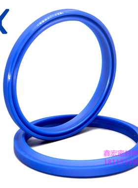 液压油缸油封DHS型35/35.5*43/43.5*5*6.5活塞杆用防尘/密封圈/件