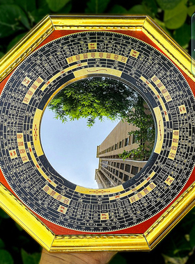 合金中式大门八卦镜凹镜凸镜挂件