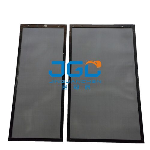 神钢75 140 200 210 250 350-6E-8超8挖掘机配件水箱散热器防尘网