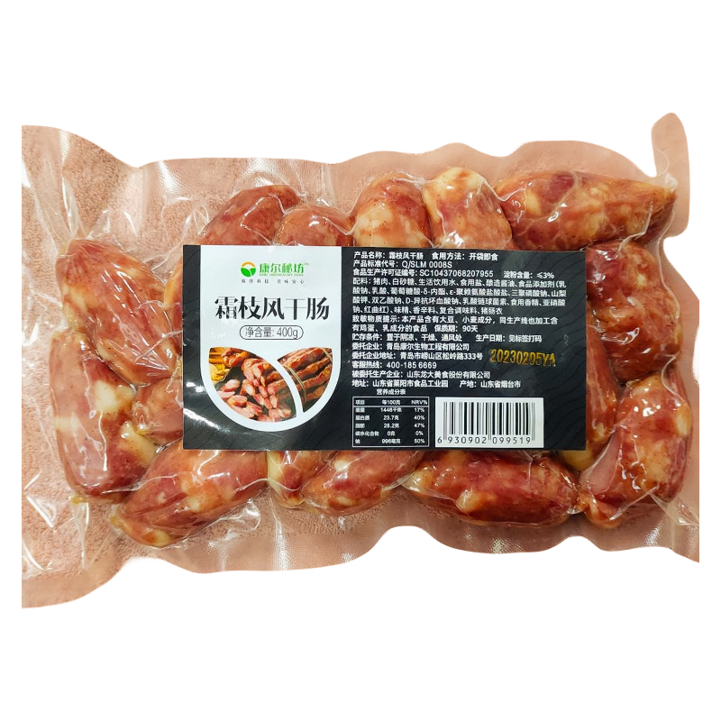 康尔秘坊霜枝风干肠开袋即食400克