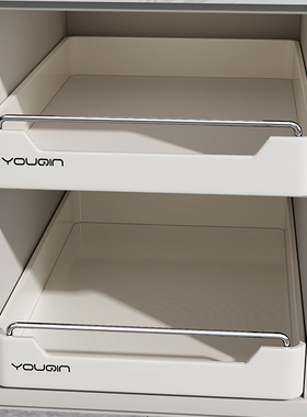 厨房抽拉式置物架下水槽拉篮橱柜内置抽屉式超深调味料收纳盒神器