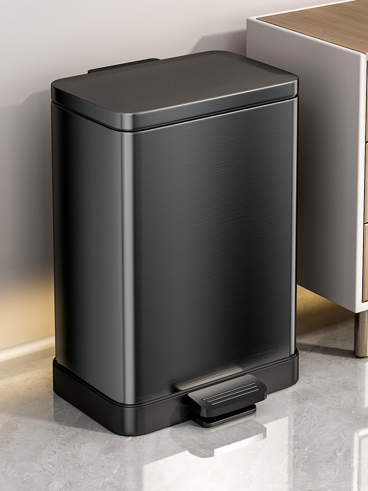 厨房垃圾桶家用大号大容量带盖卫生间客厅厕所专用新款脚踩脚踏式